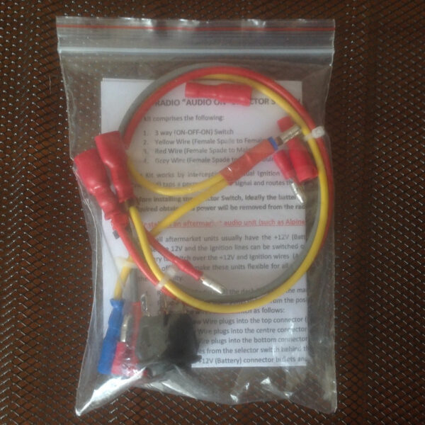Hoovies Drive/Camping Switch Wiring Kit